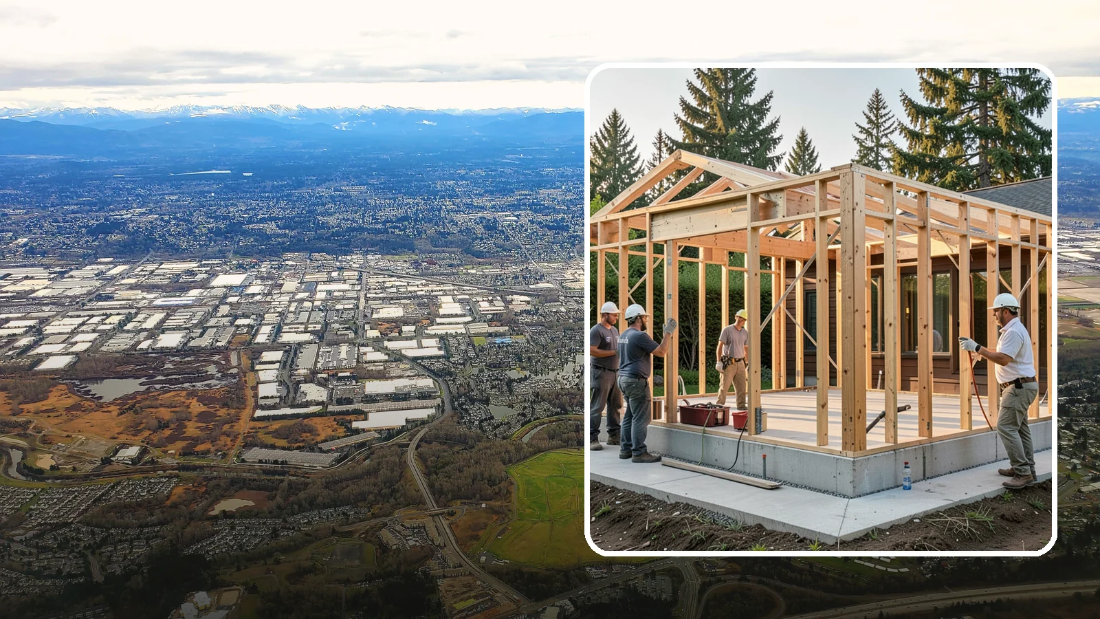 Structural Framing in Kent, King County, WA - We erect the primary load-carrying frame of your home to engineered specs built for PNW seismic and wind loads.
