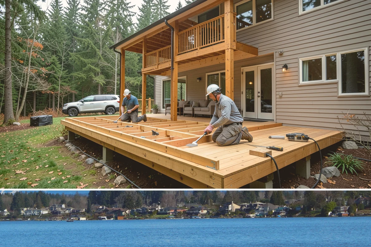 Structural Framing in Lake Stevens, Snohomish County, WA - Structural framing runs in every season