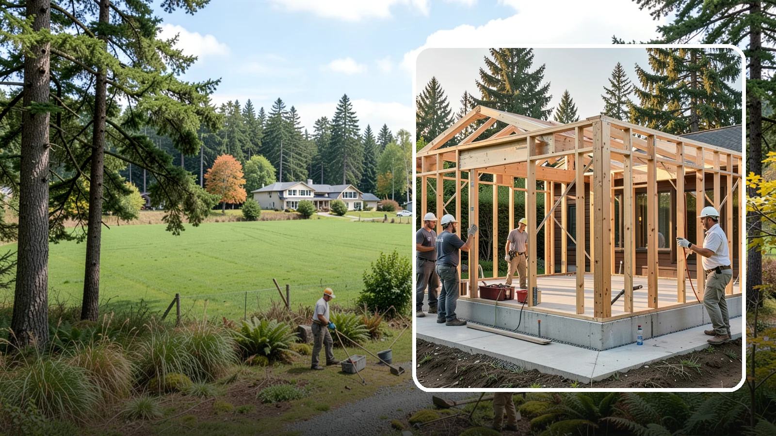 Structural Framing in Lyman, Skagit County, WA - We erect the primary load-carrying frame of your home to engineered specs built for PNW seismic and wind loads.