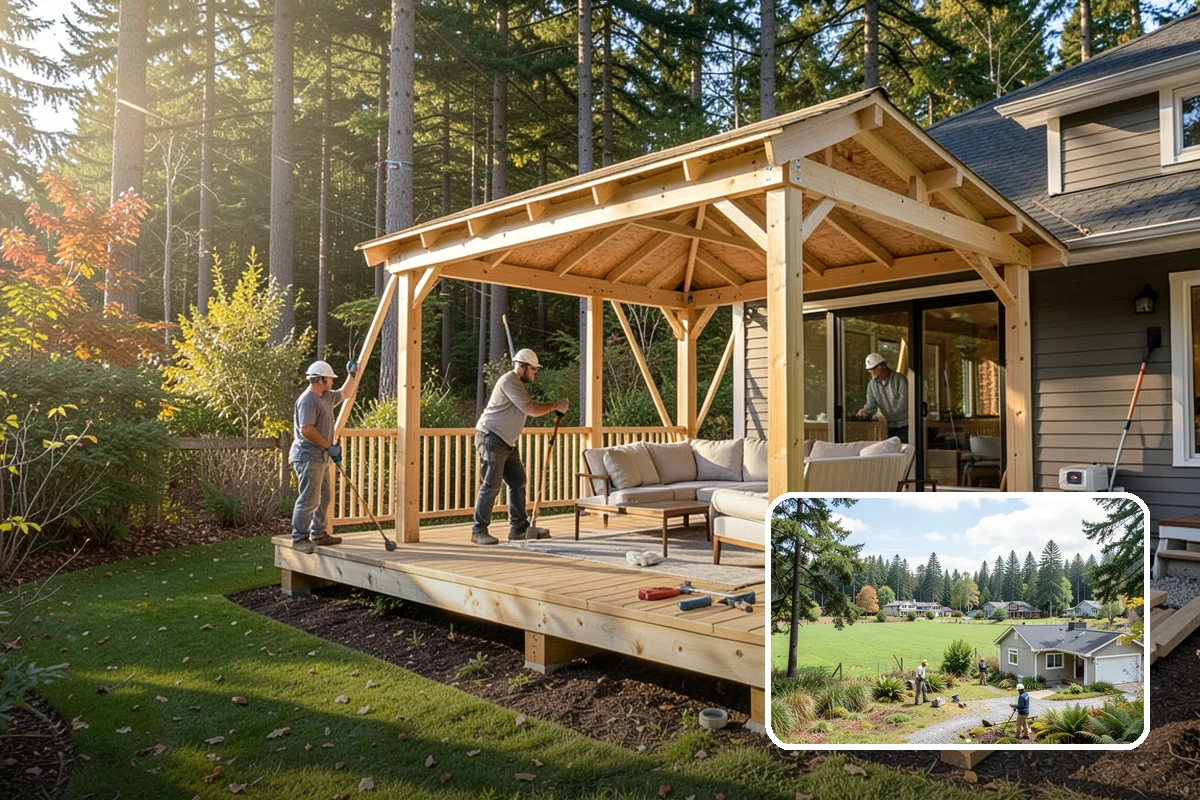Structural Framing in Lyman, Skagit County, WA - A continuous, engineered load path from roof to foundation
