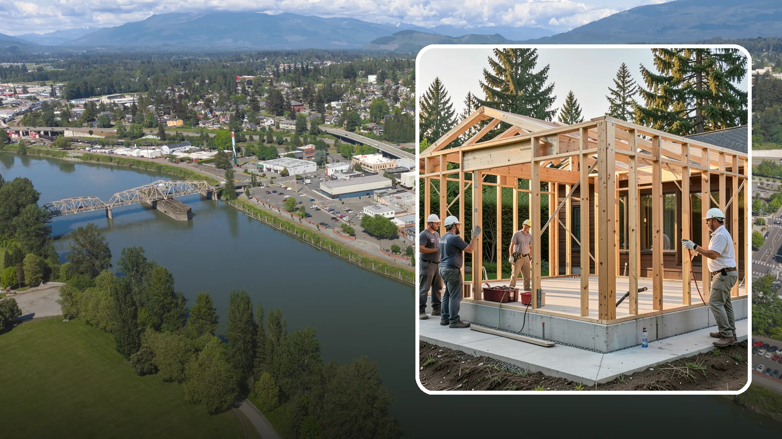 Structural Framing in Mount Vernon, Skagit County, WA - We erect the primary load-carrying frame of your home to engineered specs built for PNW seismic and wind loads.