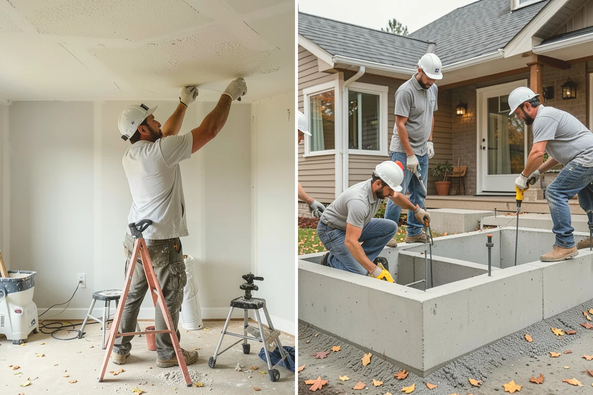 Structural Framing in Mount Vernon, Skagit County, WA - Study the engineered plans and stage lumber and steel by phase