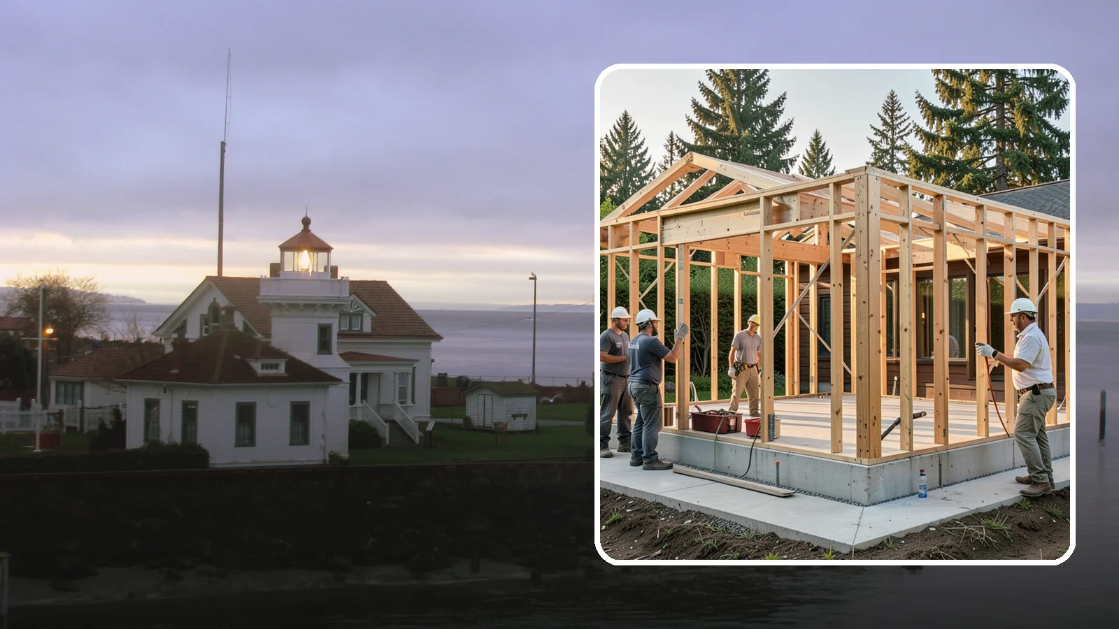 Structural Framing in Mukilteo, Snohomish County, WA - We erect the primary load-carrying frame of your home to engineered specs built for PNW seismic and wind loads.