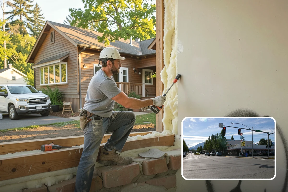 Structural Framing in North Bend, King County, WA - A continuous, engineered load path from roof to foundation