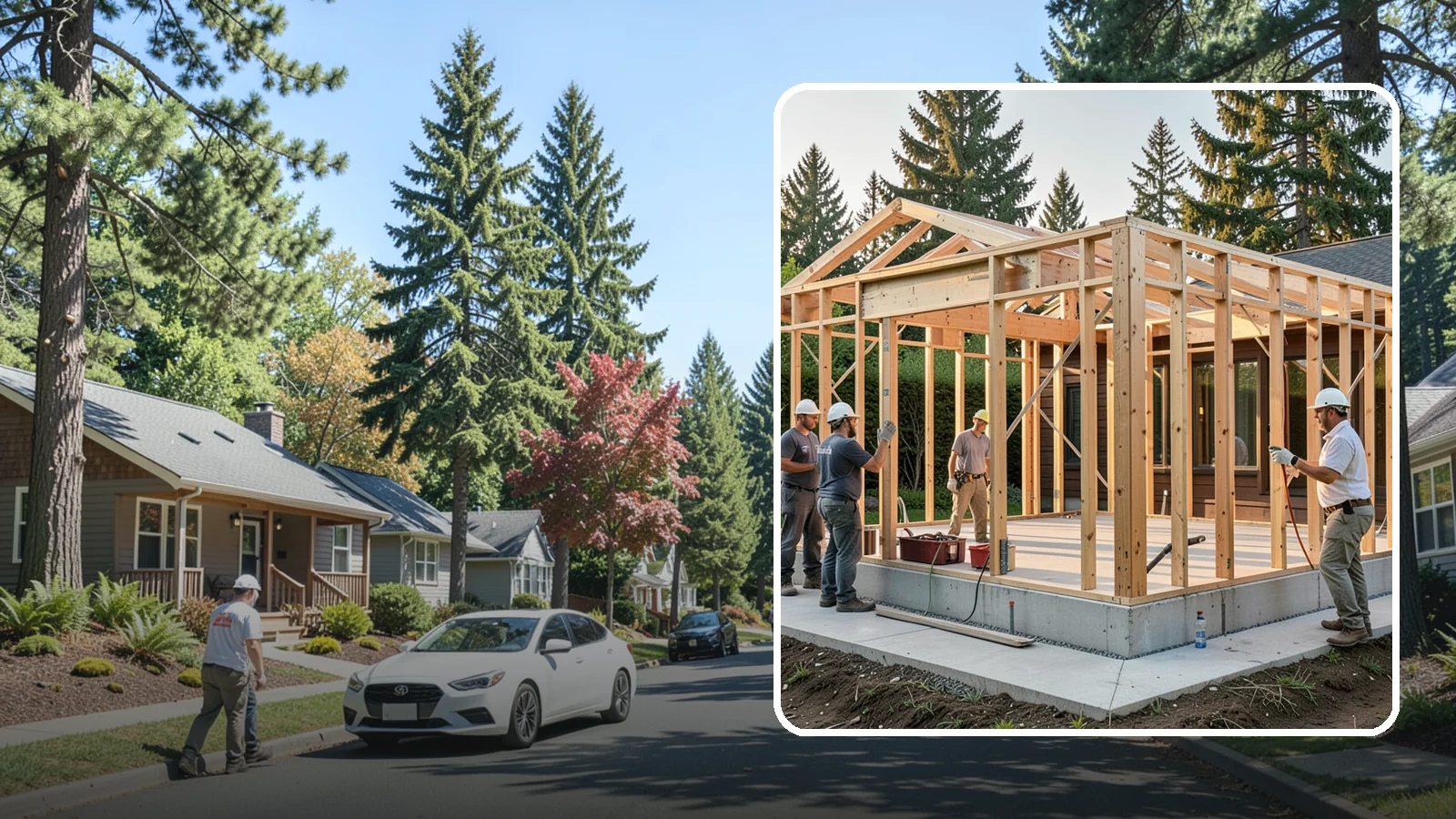 Structural Framing in Orting, Pierce County, WA - We erect the primary load-carrying frame of your home to engineered specs built for PNW seismic and wind loads.