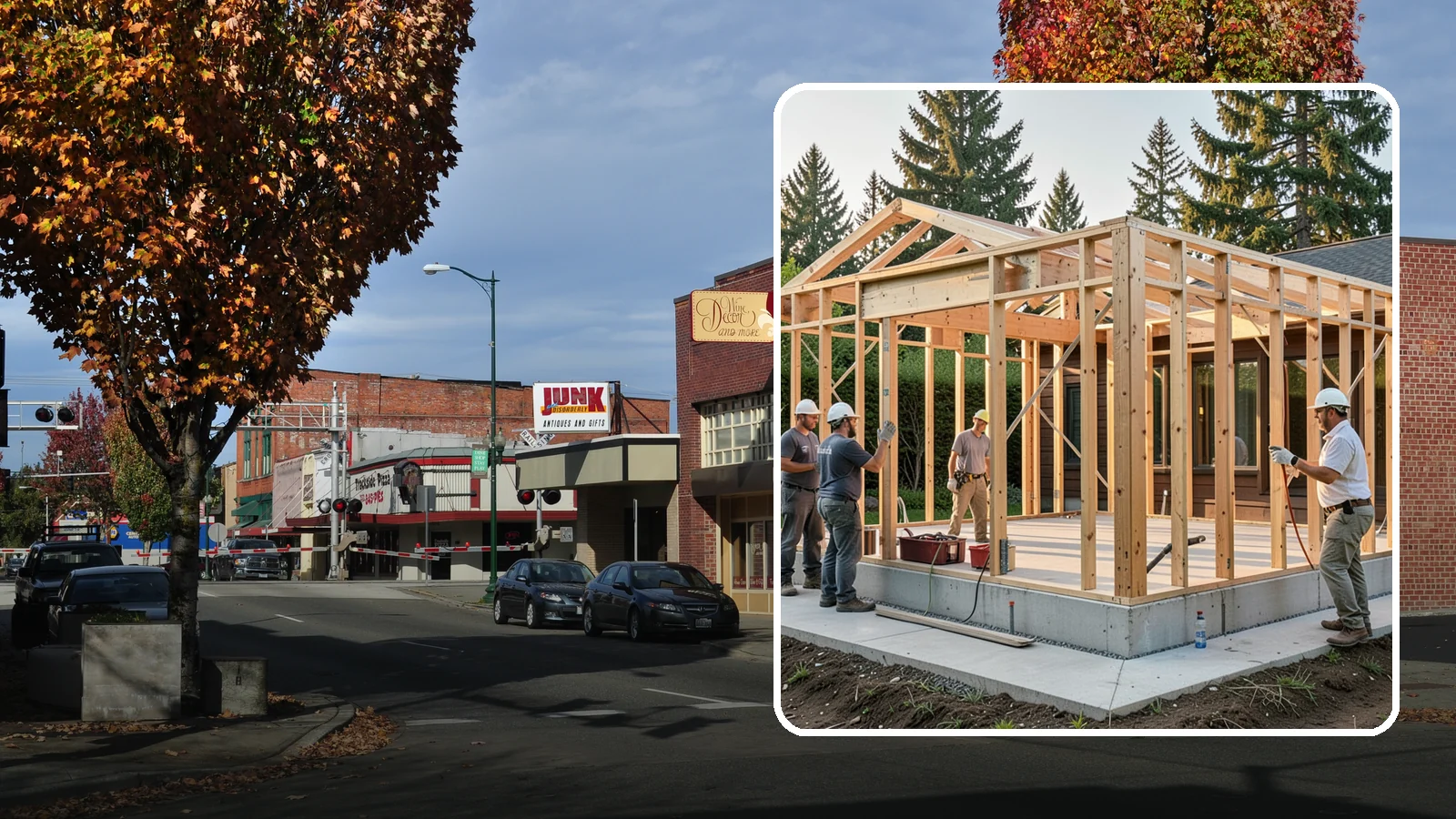 Structural Framing in Puyallup, Pierce County, WA - We erect the primary load-carrying frame of your home to engineered specs built for PNW seismic and wind loads.