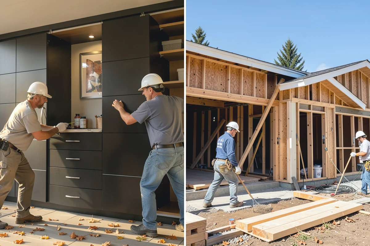 Structural Framing in Renton, King County, WA - Study the engineered plans and stage lumber and steel by phase