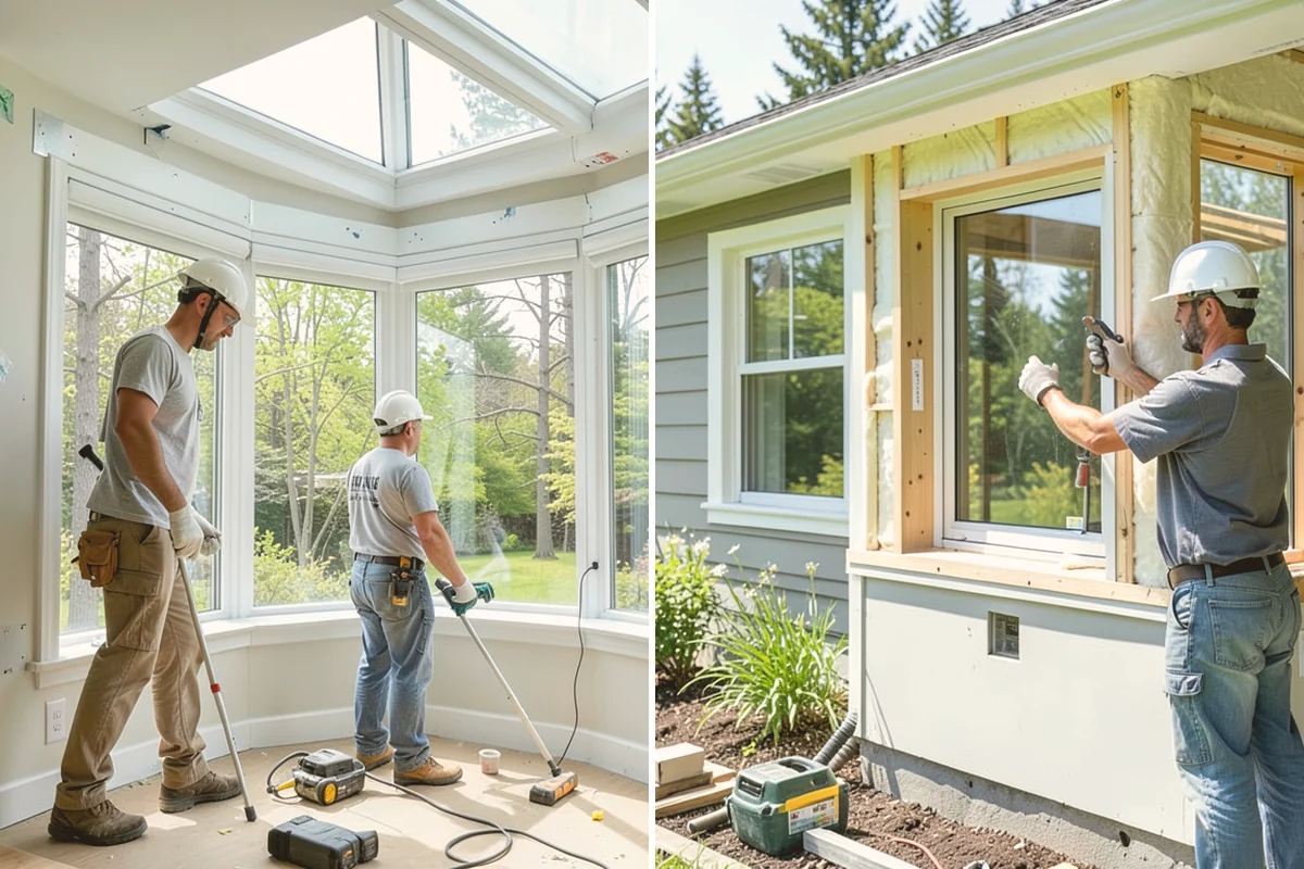 Structural Framing in Sammamish, King County, WA - Study the engineered plans and stage lumber and steel by phase
