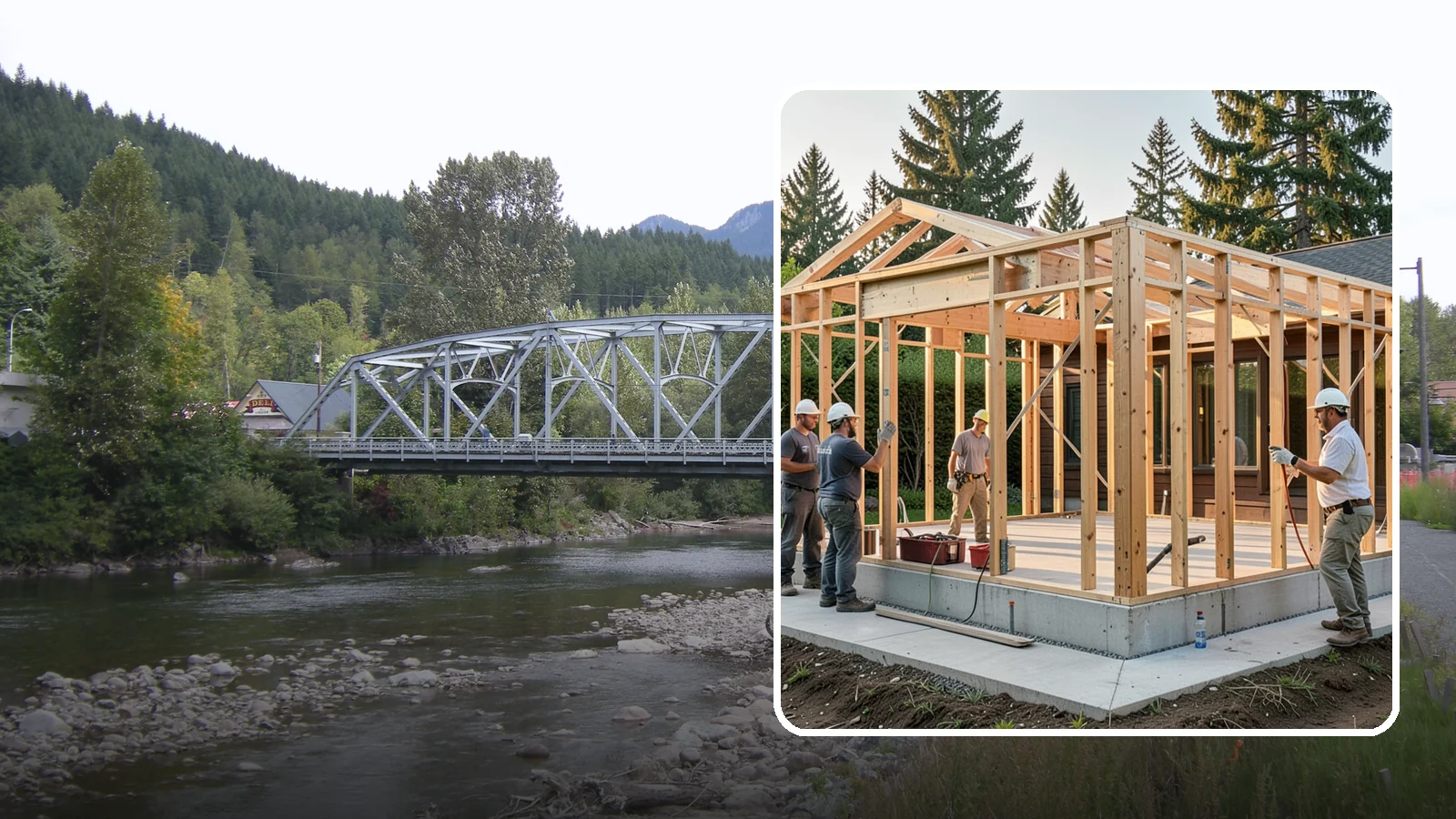 Structural Framing in Skykomish, King County, WA - We erect the primary load-carrying frame of your home to engineered specs built for PNW seismic and wind loads.