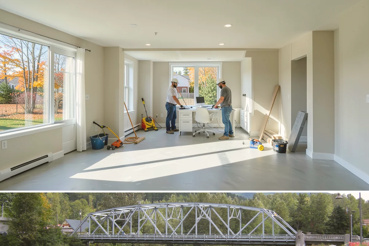 Structural Framing in Skykomish, King County, WA - Structural framing runs in every season