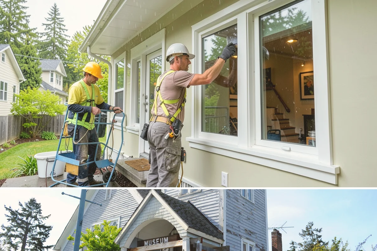 Structural Framing in Steilacoom, Pierce County, WA - Structural framing runs in every season