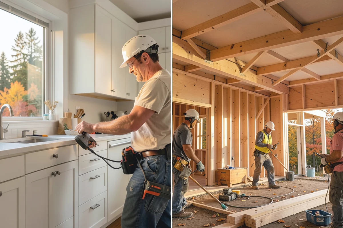 Structural Framing in Sumner, Pierce County, WA - Study the engineered plans and stage lumber and steel by phase