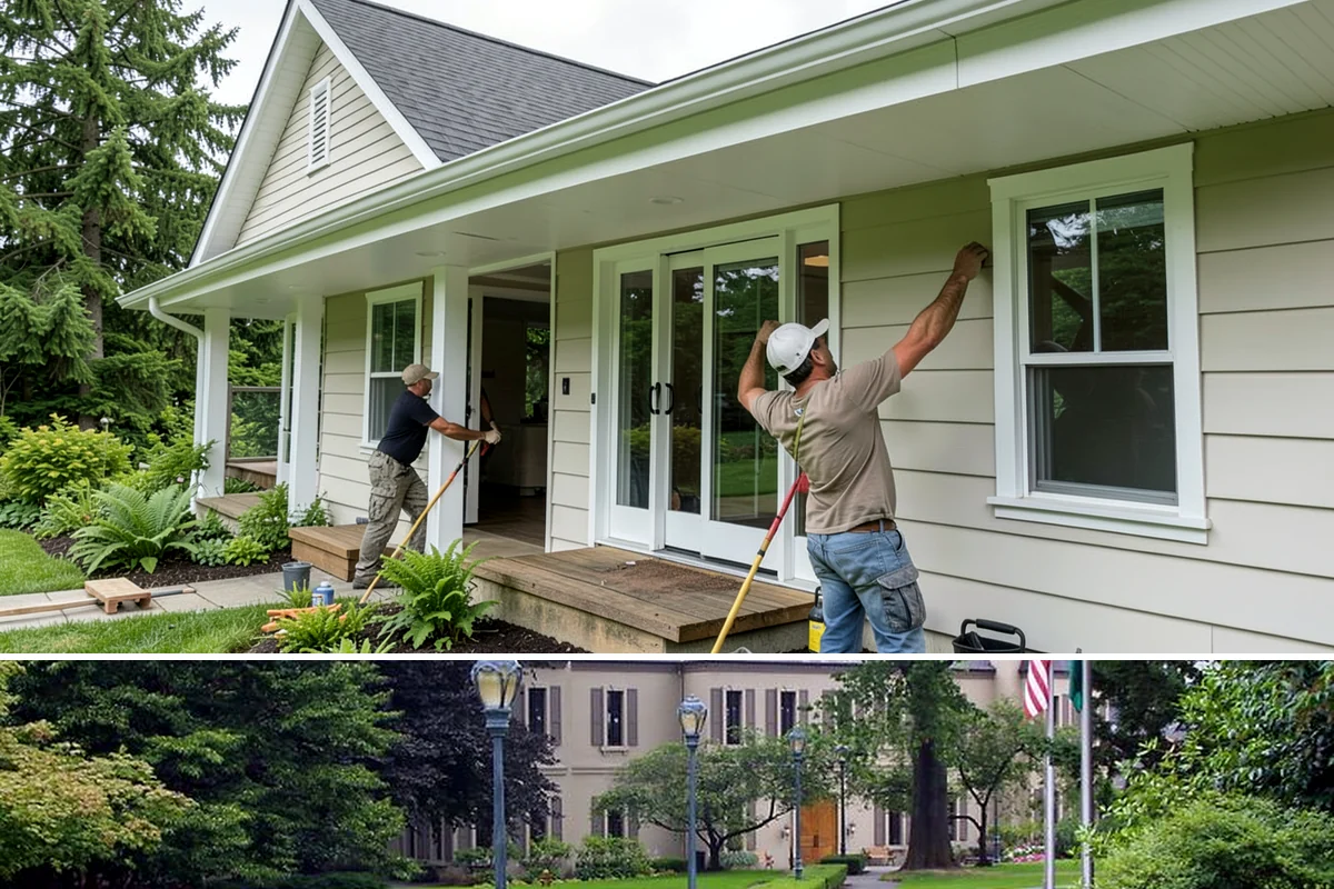 Structural Framing in Woodinville, King County, WA - Structural framing runs in every season