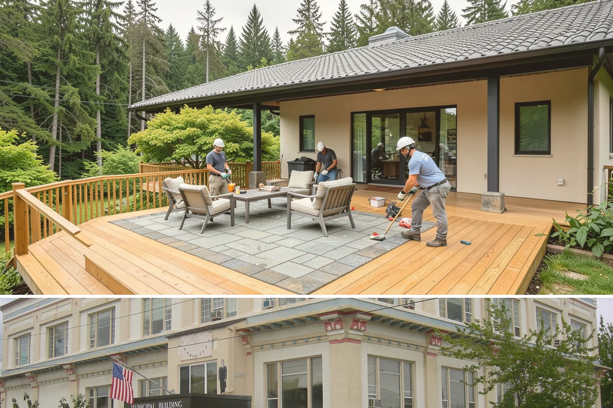 Structural Repair in Anacortes, Skagit County, WA - Structural work proceeds year-round, with interior repairs unaffected by weather.