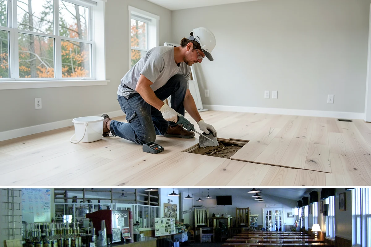 Structural Repair in Black Diamond, King County, WA - Structural work proceeds year-round, with interior repairs unaffected by weather.