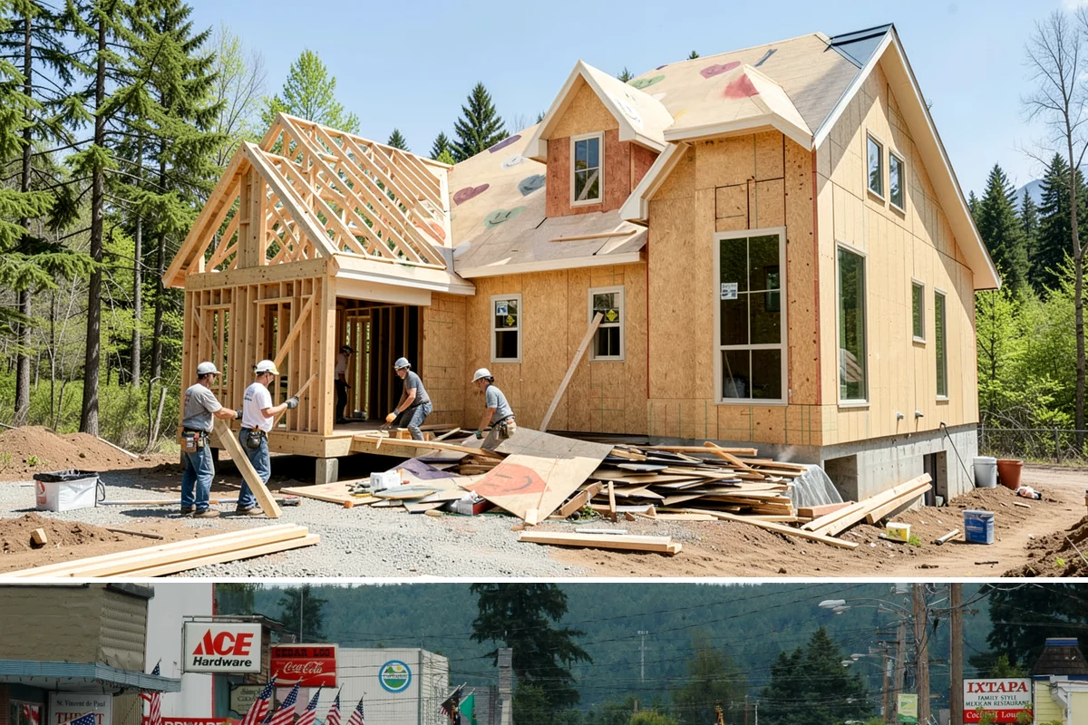 Structural Repair in Carnation, King County, WA - Structural work proceeds year-round, with interior repairs unaffected by weather.