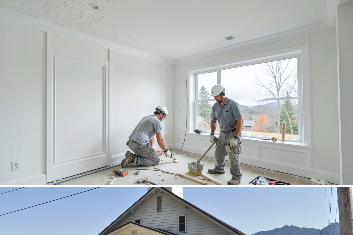 Structural Repair in Concrete, Skagit County, WA - Structural work proceeds year-round, with interior repairs unaffected by weather.