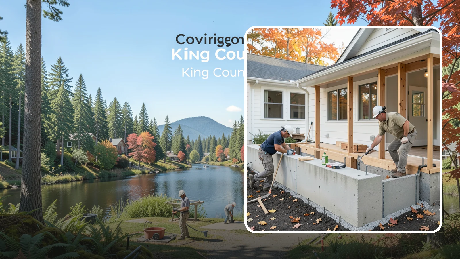 Structural Repair in Covington, King County, WA - Structural repair that reinforces the framing, beams, and supports holding your home together.