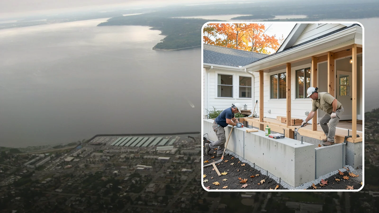 Structural Repair in Des Moines, King County, WA - Structural repair that reinforces the framing, beams, and supports holding your home together.