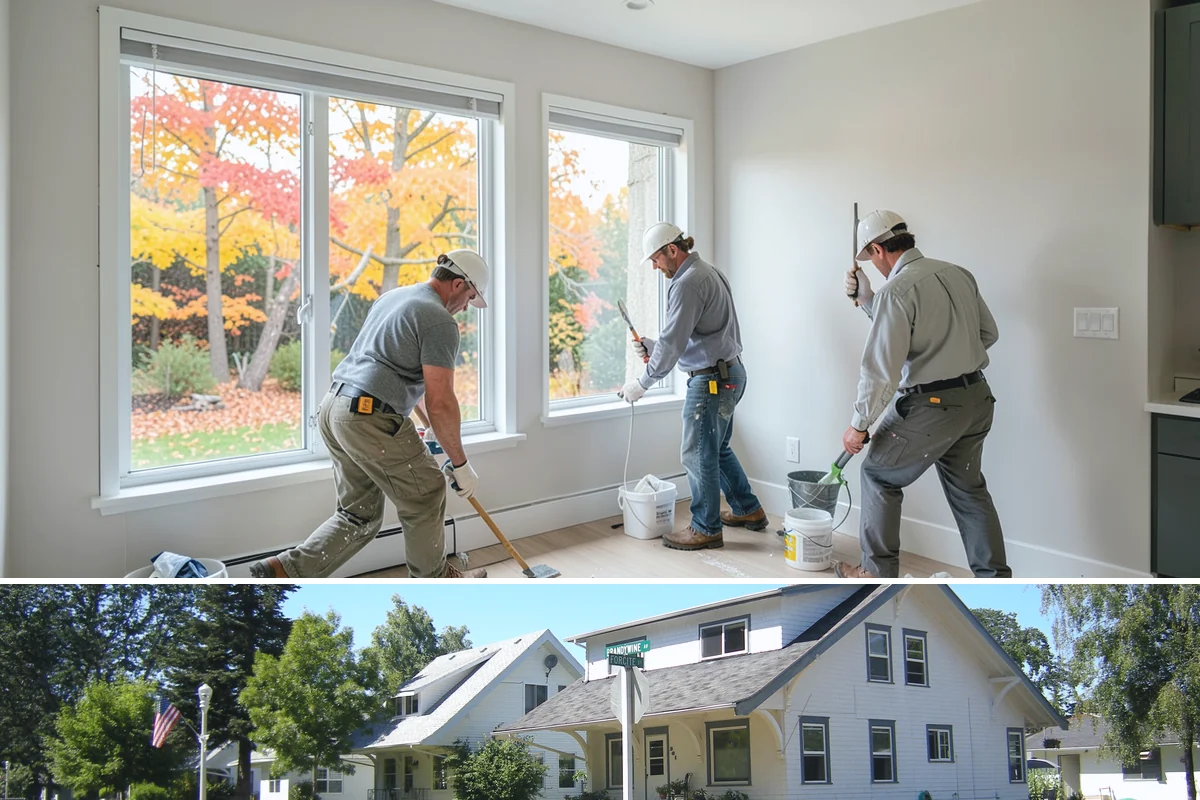 Structural Repair in DuPont, Pierce County, WA - Structural work proceeds year-round, with interior repairs unaffected by weather.