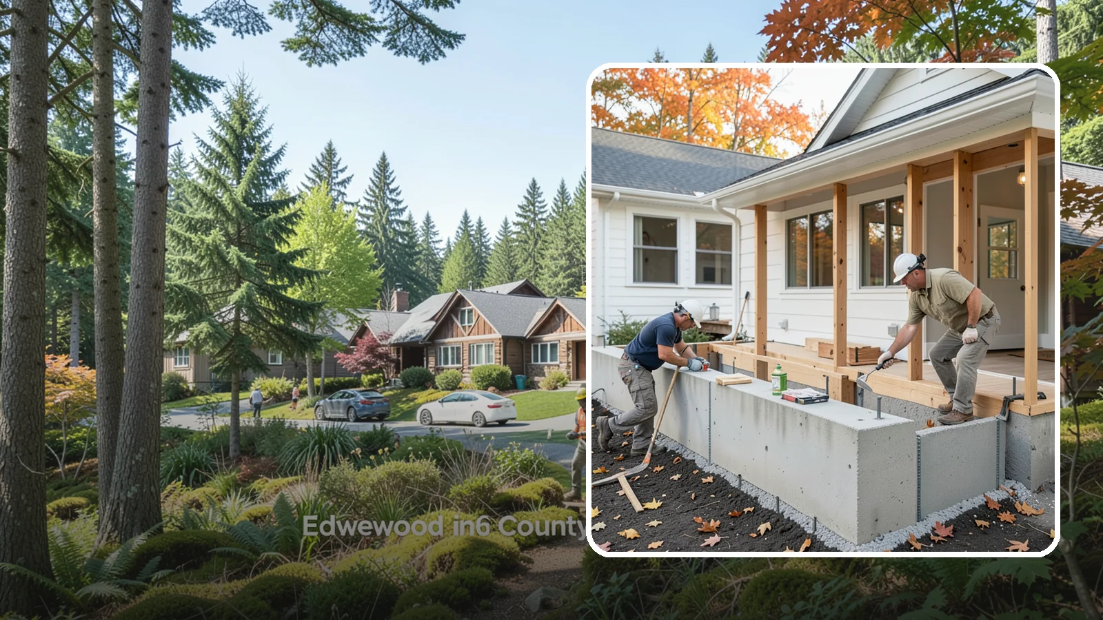 Structural Repair in Edgewood, Pierce County, WA - Structural repair that reinforces the framing, beams, and supports holding your home together.