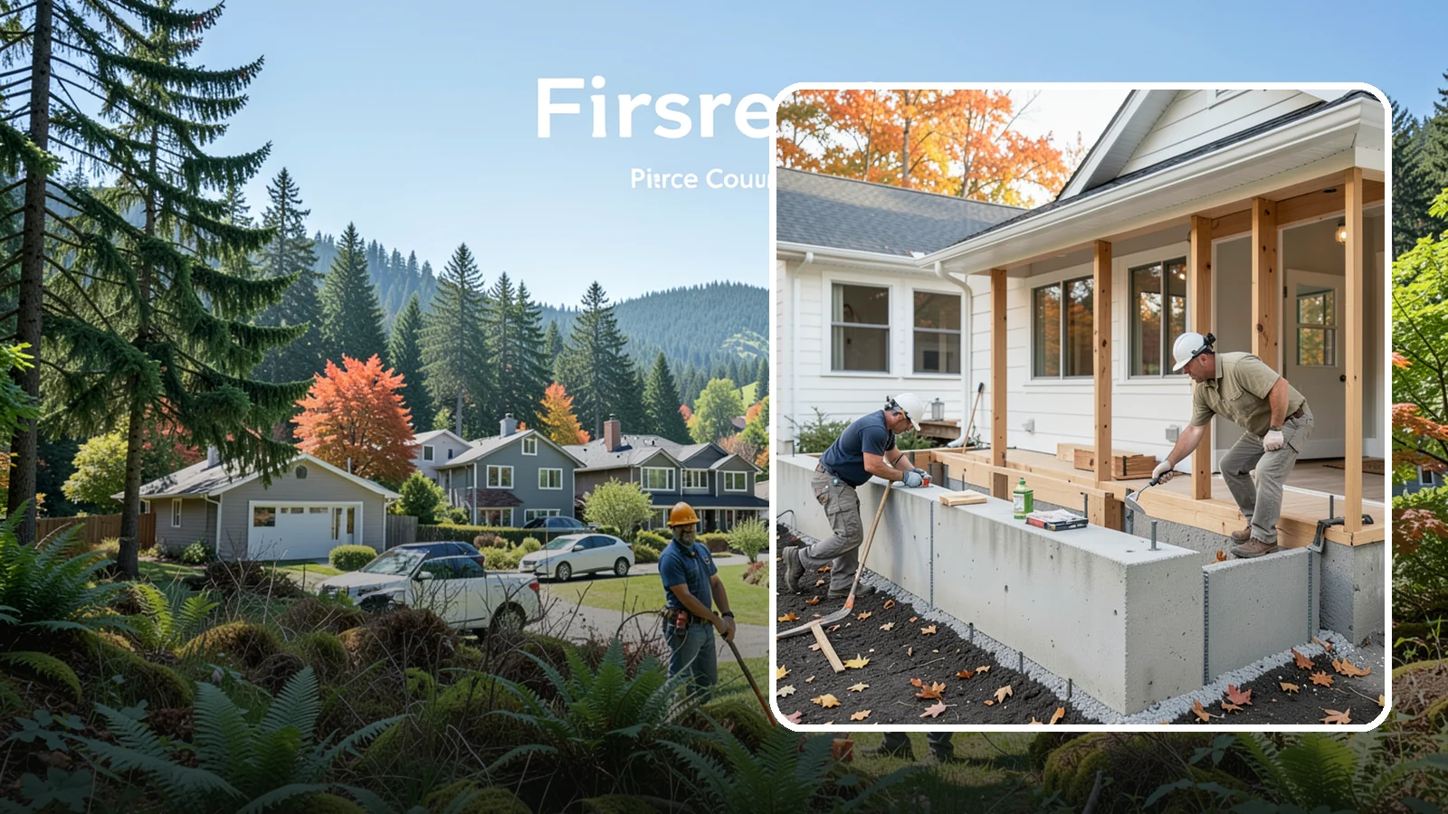 Structural Repair in Fircrest, Pierce County, WA - Structural repair that reinforces the framing, beams, and supports holding your home together.