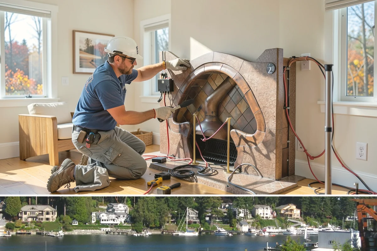 Structural Repair in Gig Harbor, Pierce County, WA - Structural work proceeds year-round, with interior repairs unaffected by weather.