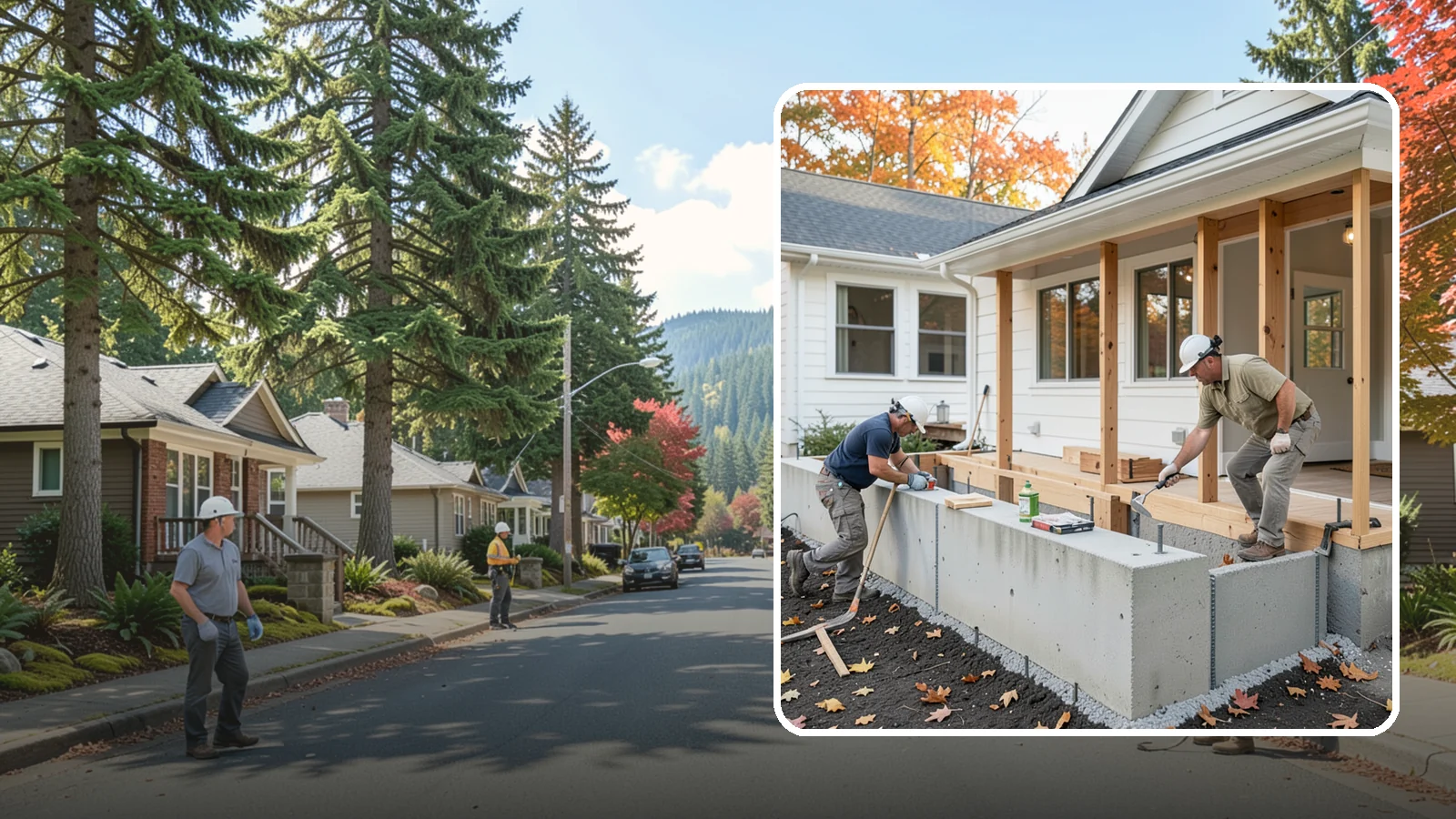Structural Repair in Hunts Point, King County, WA - Structural repair that reinforces the framing, beams, and supports holding your home together.