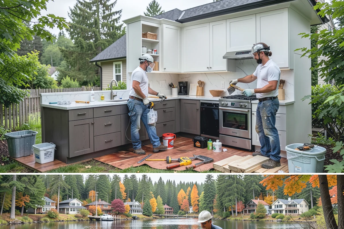 Structural Repair in La Conner, Skagit County, WA - Structural work proceeds year-round, with interior repairs unaffected by weather.