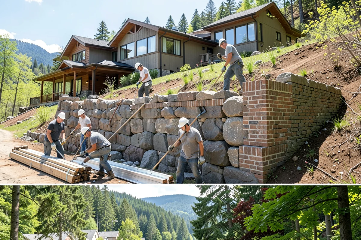 Structural Repair in Lake Forest Park, King County, WA - Structural work proceeds year-round, with interior repairs unaffected by weather.