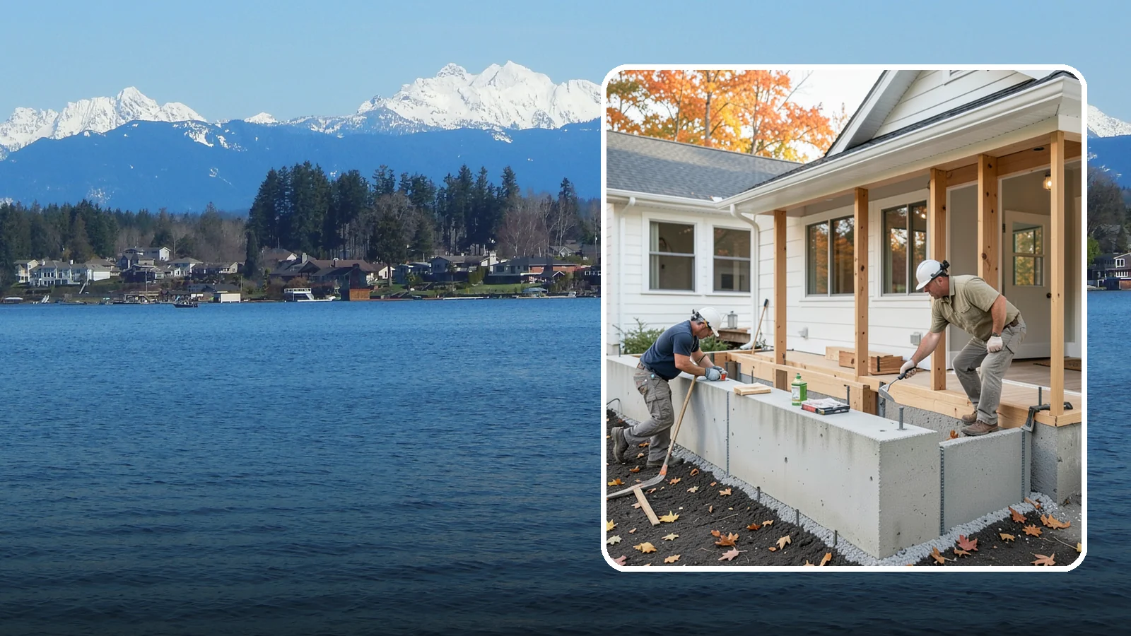 Structural Repair in Lake Stevens, Snohomish County, WA - Structural repair that reinforces the framing, beams, and supports holding your home together.