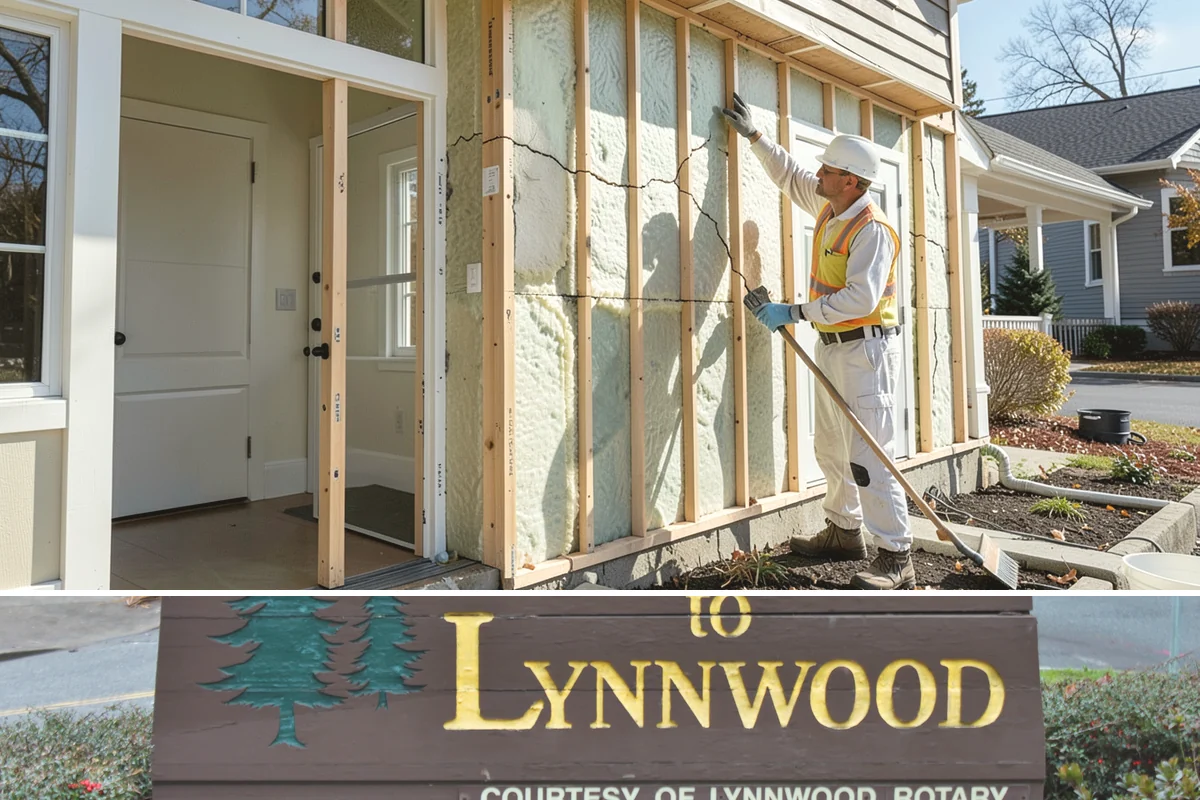 Structural Repair in Lynnwood, Snohomish County, WA - Structural work proceeds year-round, with interior repairs unaffected by weather.