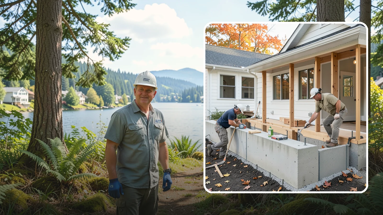 Structural Repair in Milton, King County, WA - Structural repair that reinforces the framing, beams, and supports holding your home together.