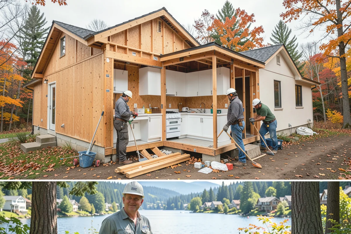 Structural Repair in Milton, King County, WA - Structural work proceeds year-round, with interior repairs unaffected by weather.