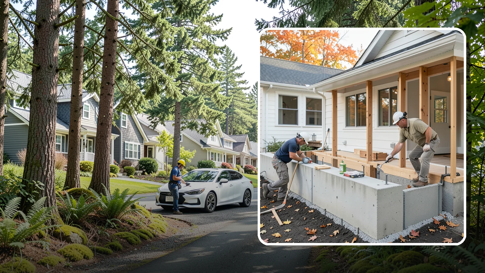 Structural Repair in Normandy Park, King County, WA - Structural repair that reinforces the framing, beams, and supports holding your home together.