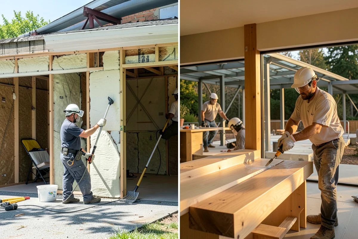 Structural Repair in Puyallup, Pierce County, WA - Inspect and evaluate the affected structure