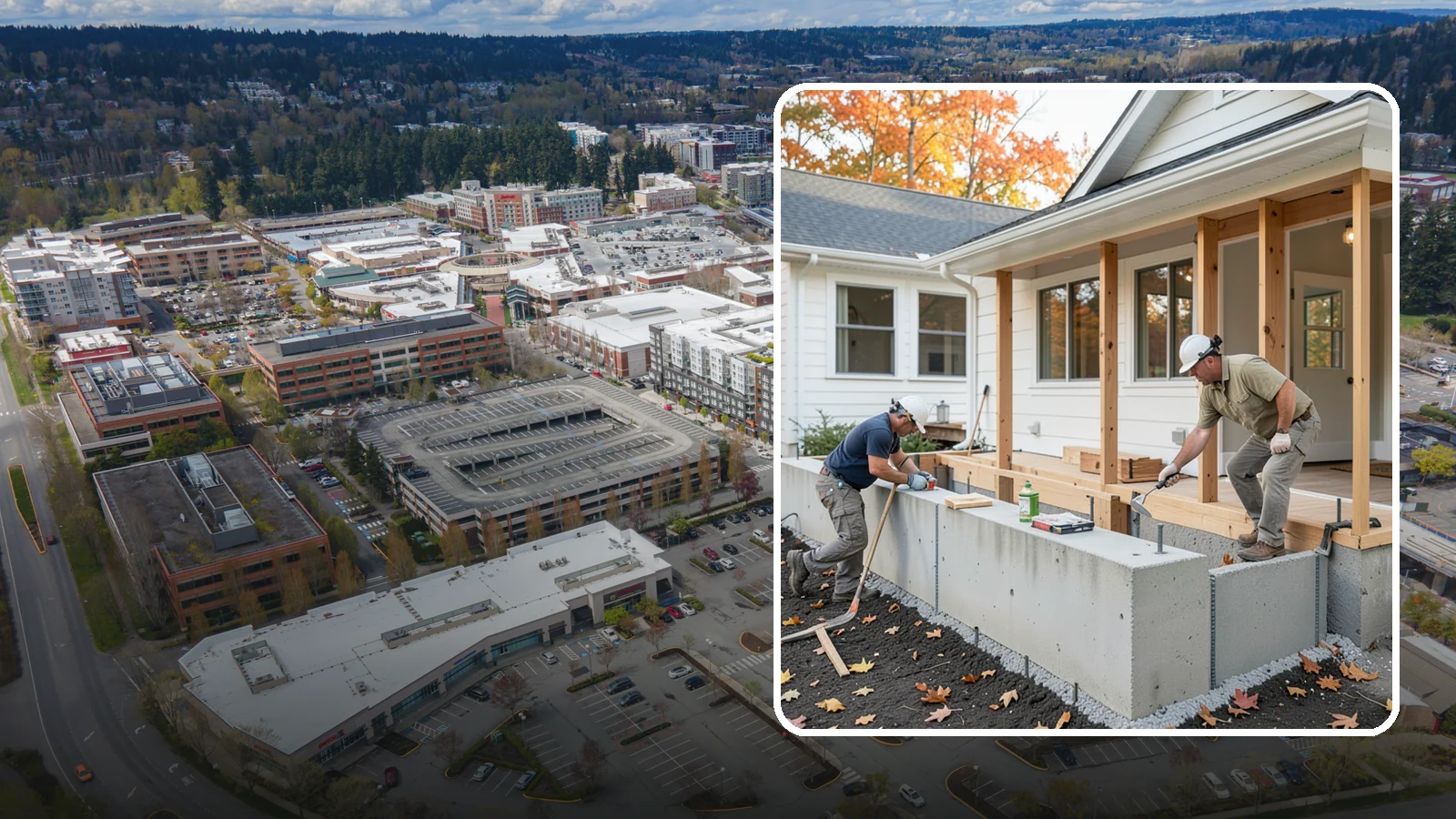 Structural Repair in Redmond, King County, WA - Structural repair that reinforces the framing, beams, and supports holding your home together.