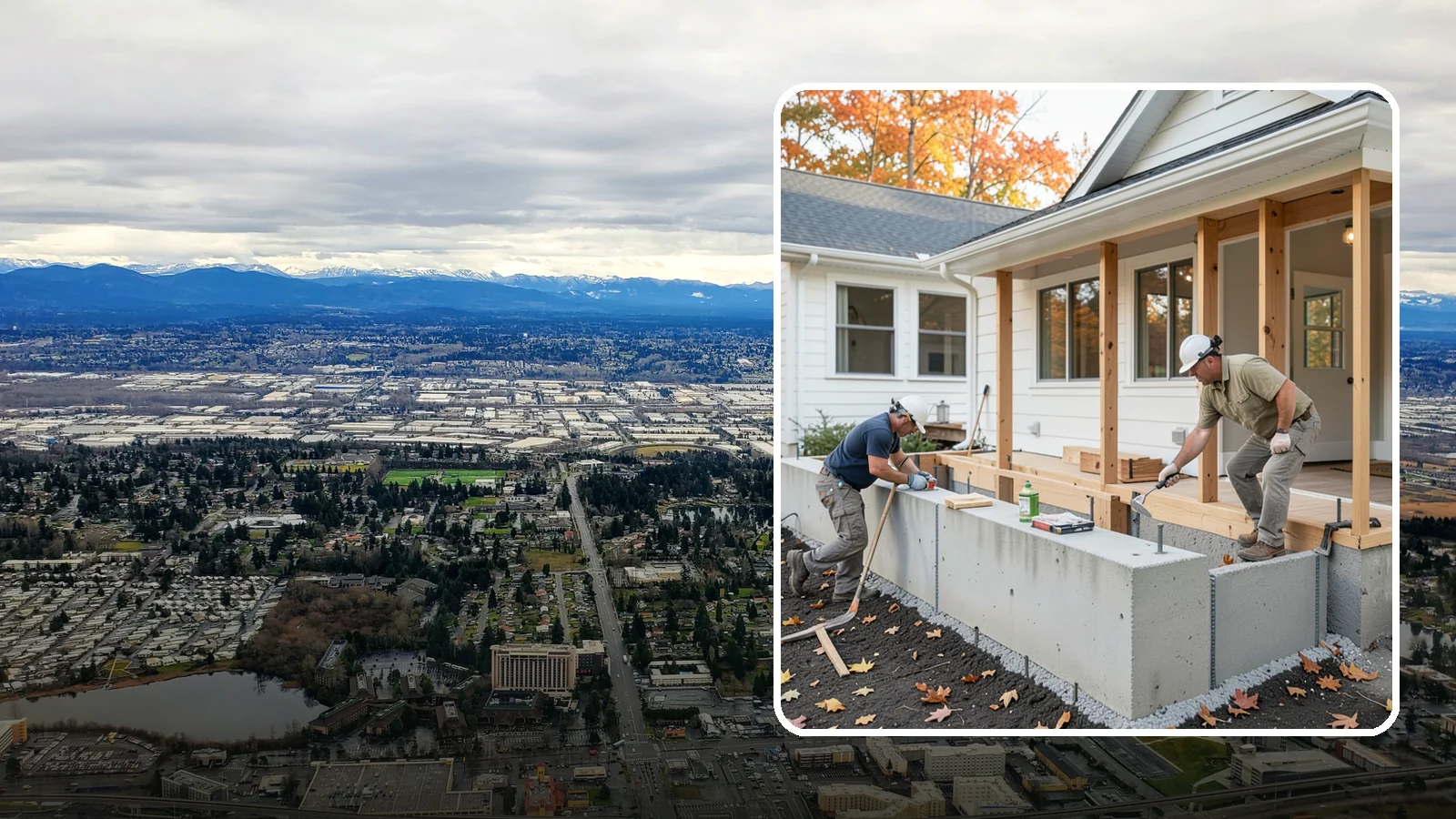 Structural Repair in SeaTac, King County, WA - Structural repair that reinforces the framing, beams, and supports holding your home together.