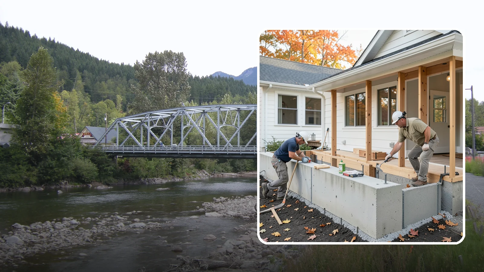 Structural Repair in Skykomish, King County, WA - Structural repair that reinforces the framing, beams, and supports holding your home together.