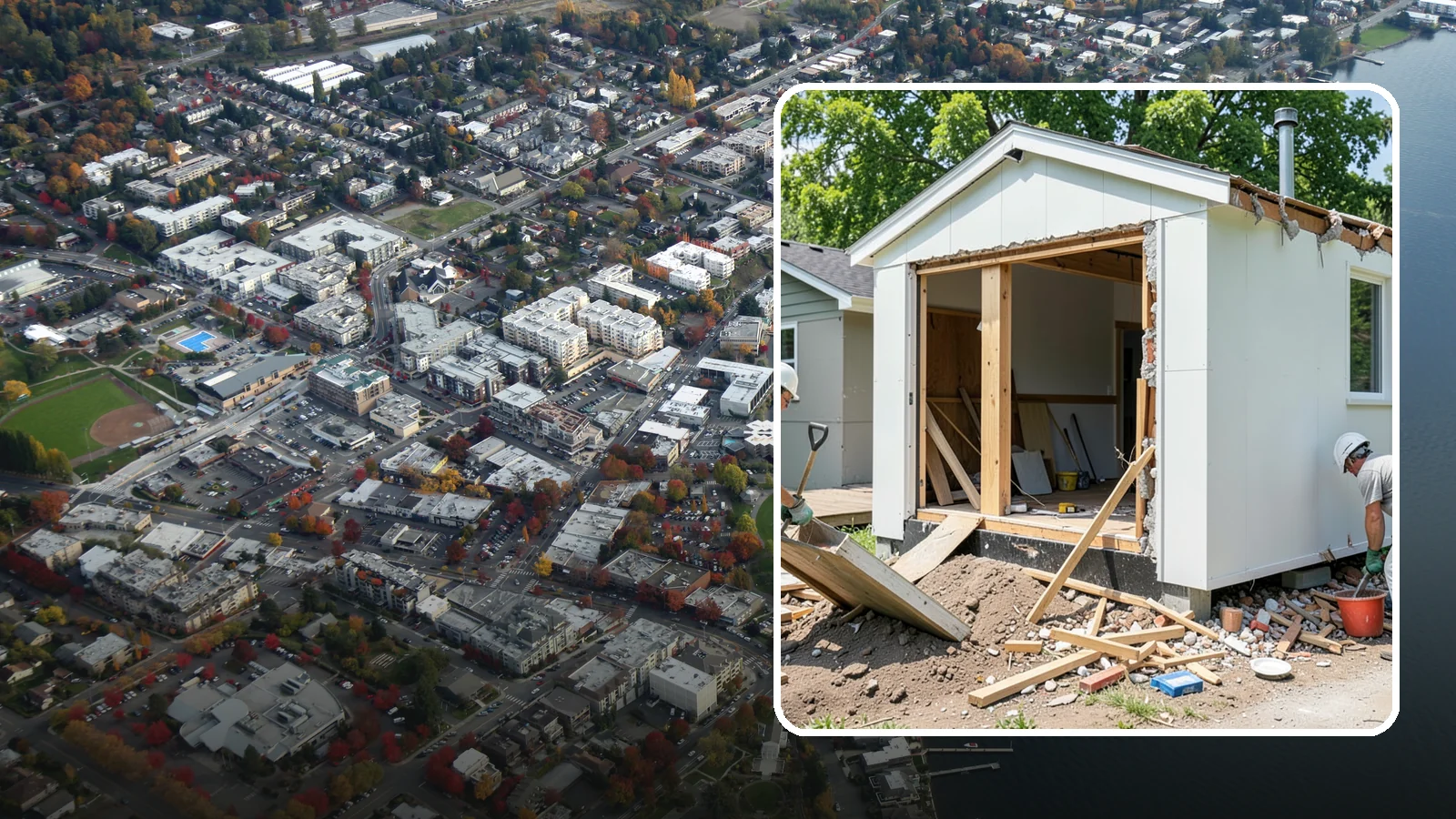 Structure Demolition in Kirkland, King County, WA - We take down outbuildings, sheds, and light-commercial structures with the right permits, controls, and cleanup.