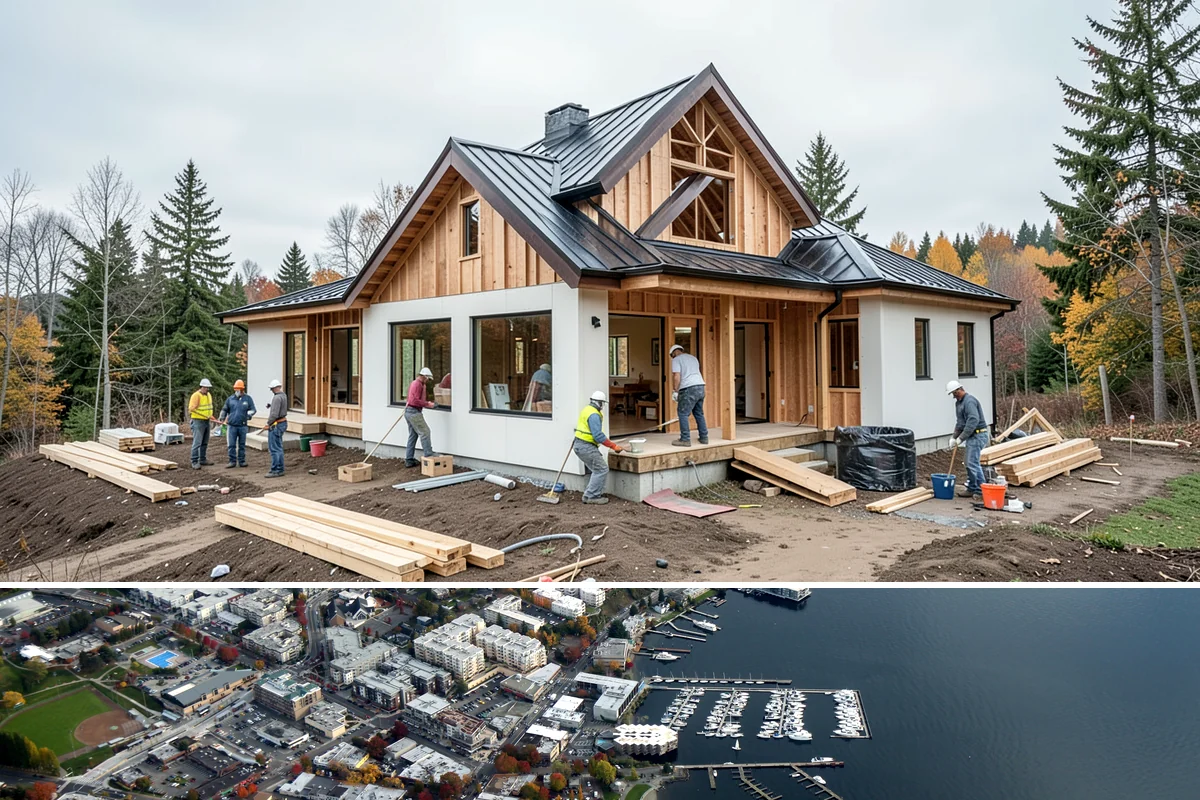 Structure Demolition in Kirkland, King County, WA - We demolish structures year-round, favoring drier stretches when they simplify equipment access and debris handling.
