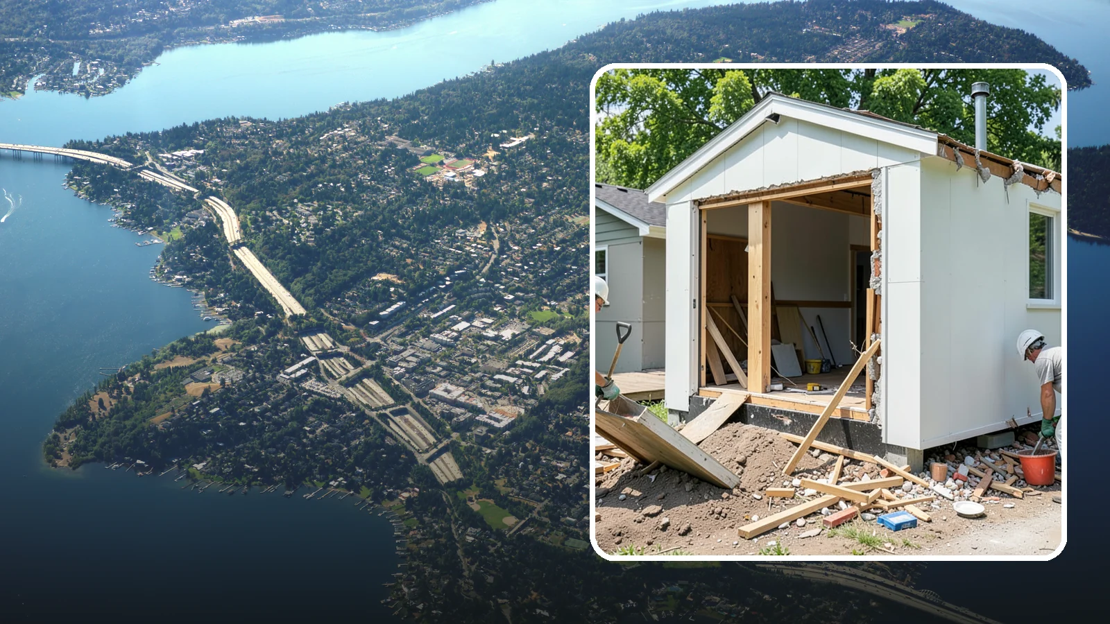 Structure Demolition in Mercer Island, King County, WA - We take down outbuildings, sheds, and light-commercial structures with the right permits, controls, and cleanup.