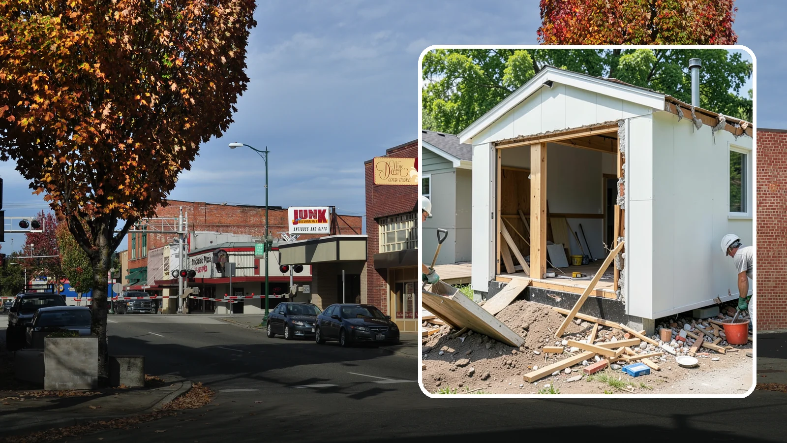Structure Demolition in Puyallup, Pierce County, WA - We take down outbuildings, sheds, and light-commercial structures with the right permits, controls, and cleanup.
