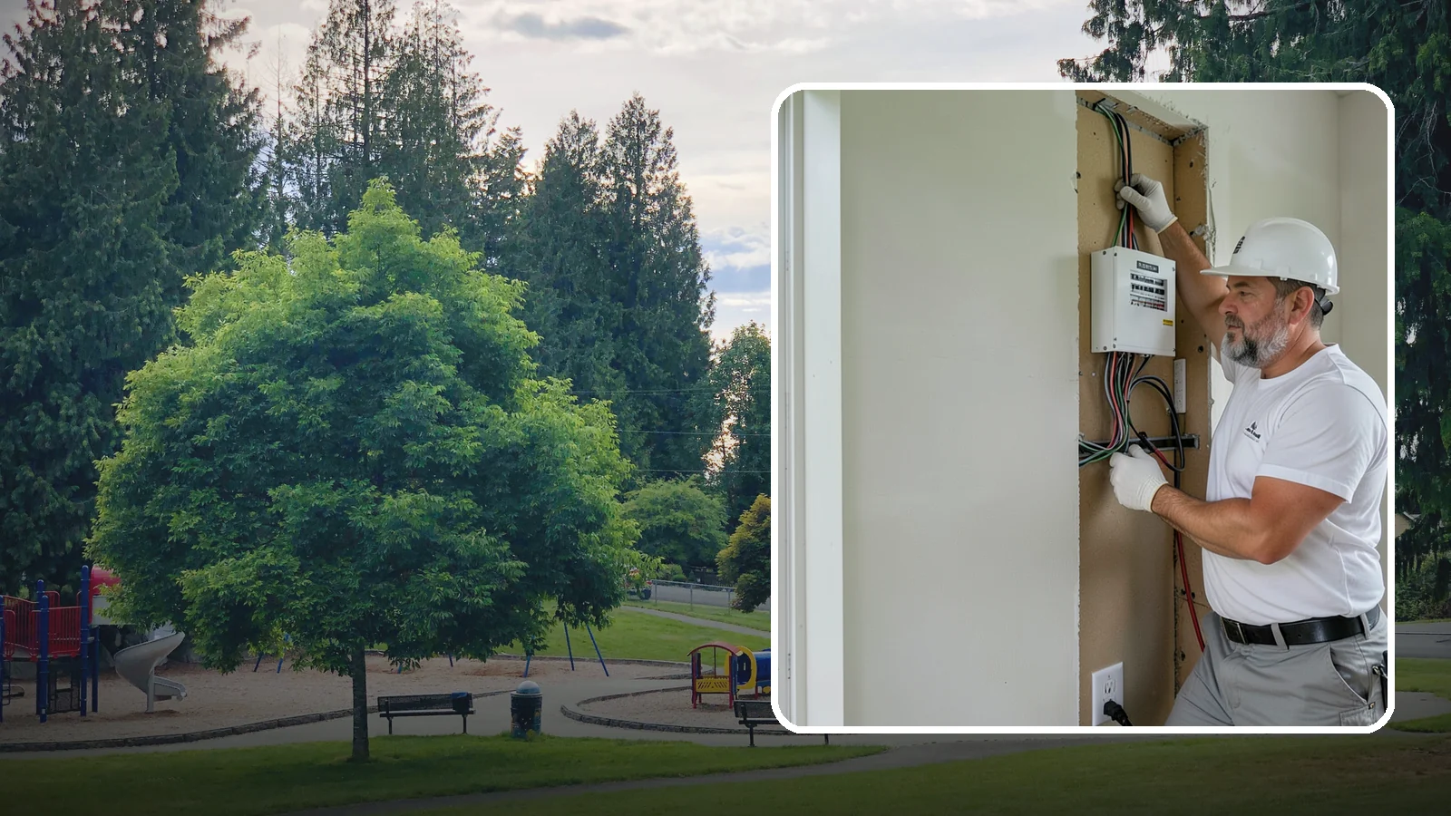 Structured Wiring Installation in Bonney Lake, Pierce County, WA - We install organized structured wiring that centralizes your home's data, video, and network connections.
