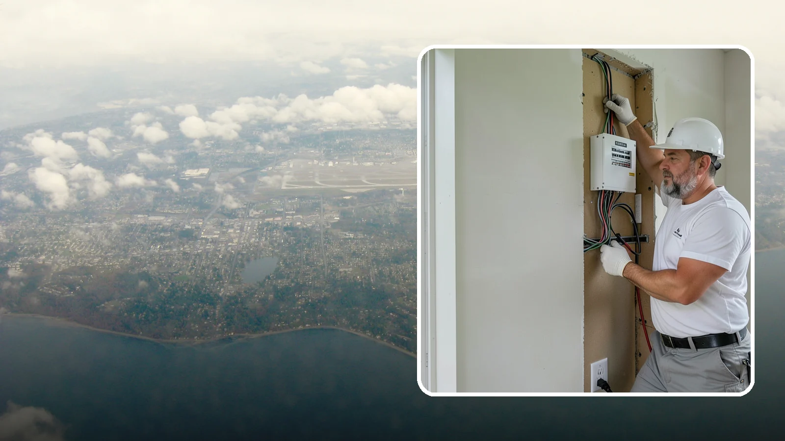 Structured Wiring Installation in Burien, King County, WA - We install organized structured wiring that centralizes your home's data, video, and network connections.