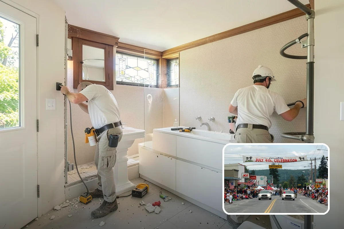 Structured Wiring Installation in Carnation, King County, WA - Centralized, organized connections in one panel