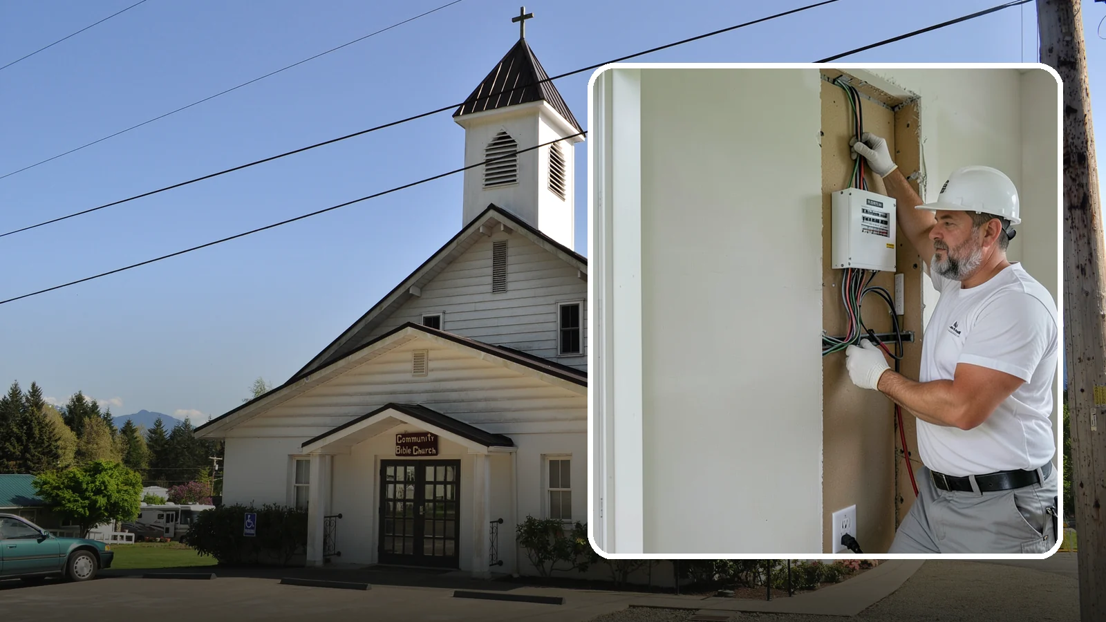 Structured Wiring Installation in Concrete, Skagit County, WA - We install organized structured wiring that centralizes your home's data, video, and network connections.
