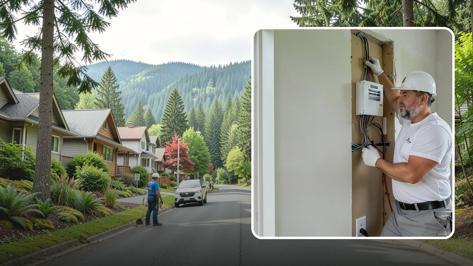 Structured Wiring Installation in Darrington, Snohomish County, WA - We install organized structured wiring that centralizes your home's data, video, and network connections.