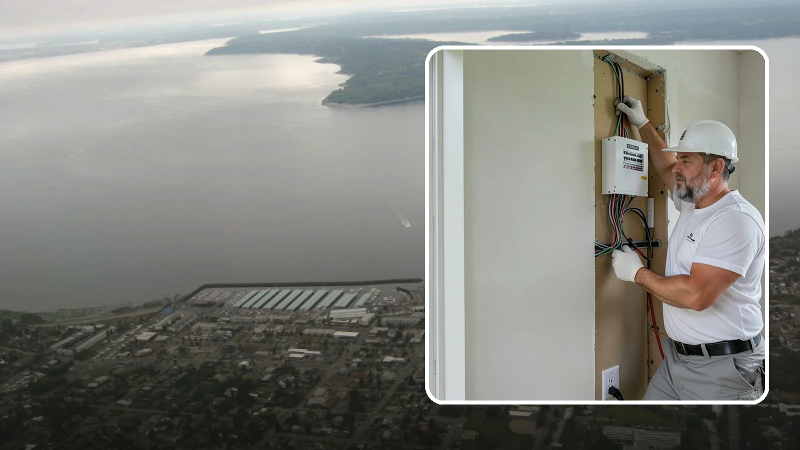 Structured Wiring Installation in Des Moines, King County, WA - We install organized structured wiring that centralizes your home's data, video, and network connections.