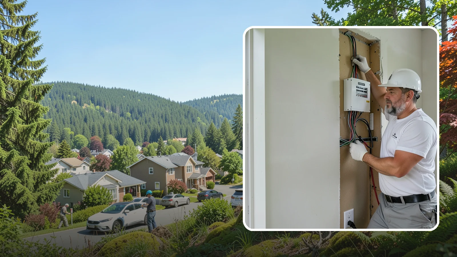 Structured Wiring Installation in Index, Snohomish County, WA - We install organized structured wiring that centralizes your home's data, video, and network connections.